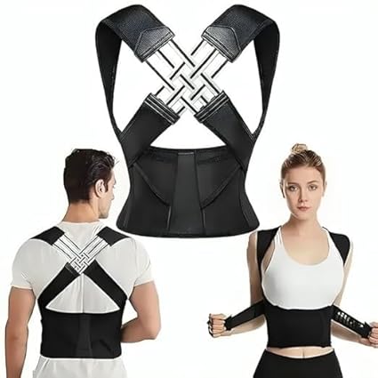 PostureFix™ Adjustable Shoulder & Back Support