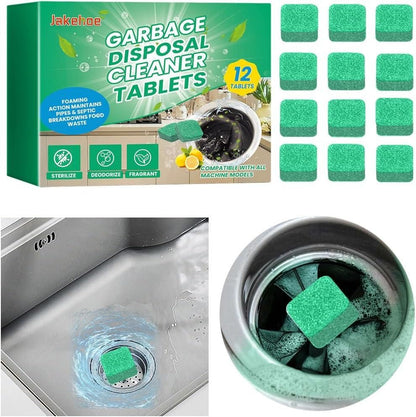 CH Garbage Disposal Cleaner Deodorizer Tablets (Pack of 12)