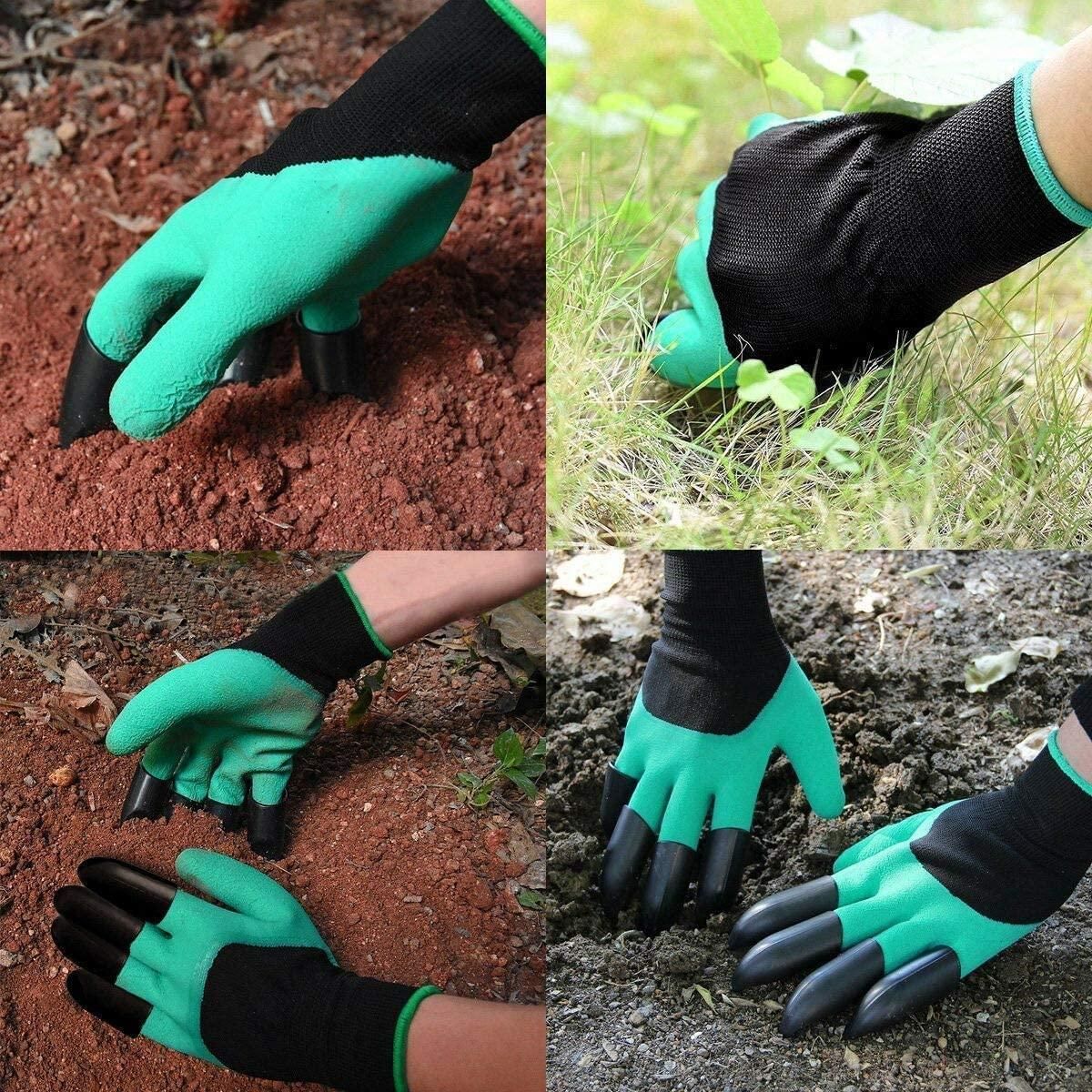 DuraClaw™ Heavy-Duty Waterproof Gardening Gloves (Pair)