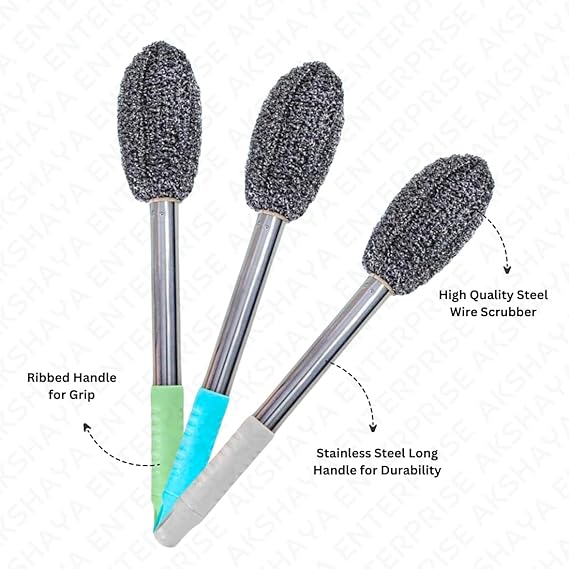 ISB Bottle Jar Cleaner Scrubber Brush