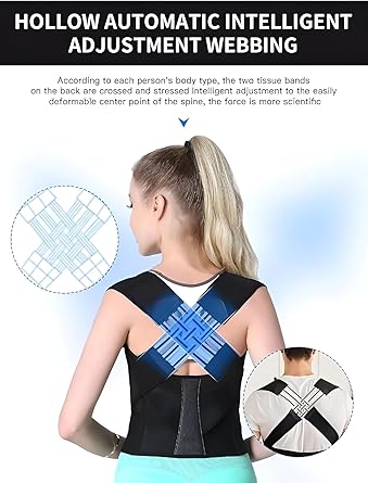 PostureFix™ Adjustable Shoulder & Back Support