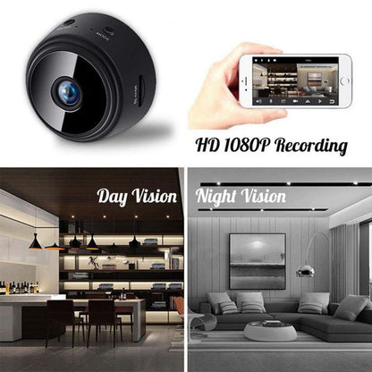 SpyEye™ 2025 Mini Wireless Security Camera – Ultimate 24x7 Protection for Your Car, Home & Shop