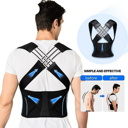 PostureFix™ Adjustable Shoulder & Back Support